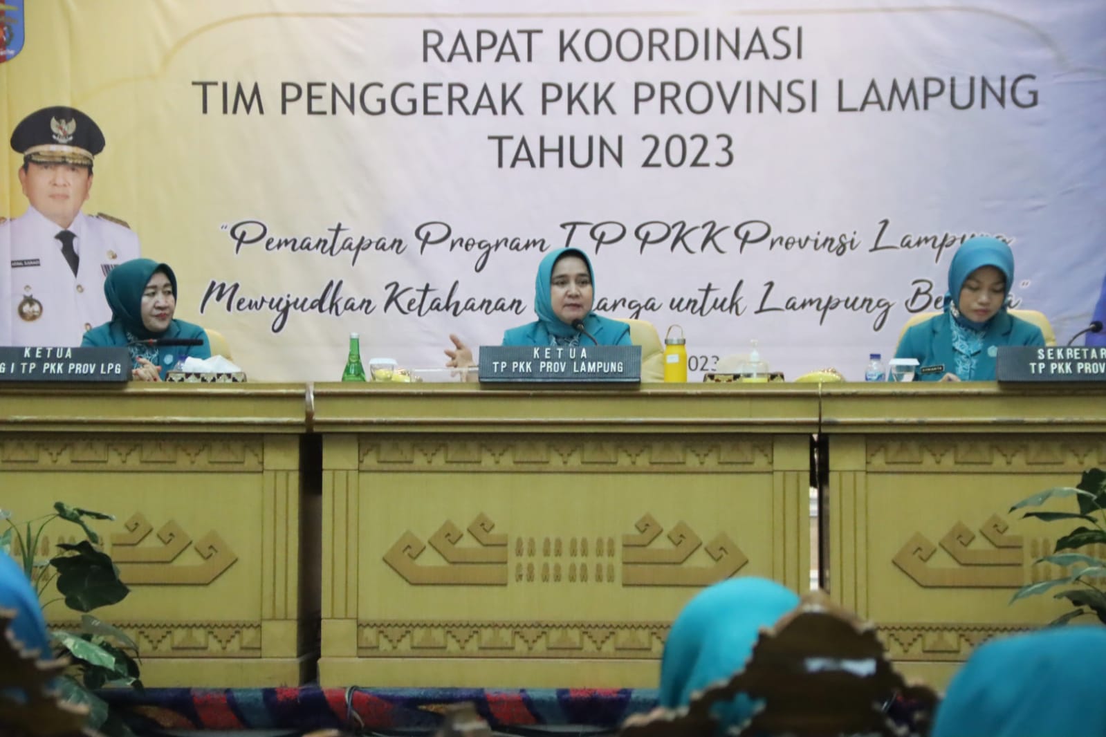 Riana Sari Arinal Buka Rapat Koordinasi Tim Penggerak PKK Provinsi