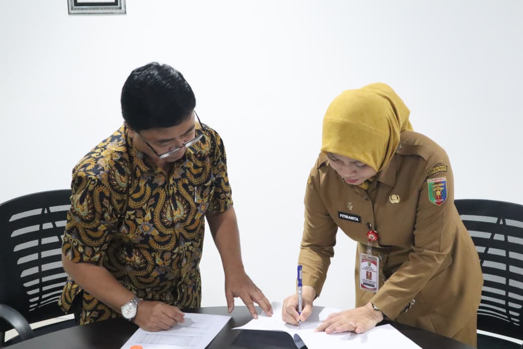 Terus Tingkatkan Layanan, Perpustakaan Daerah Provinsi Lampung Ikuti Akreditasi Perpusnas RI