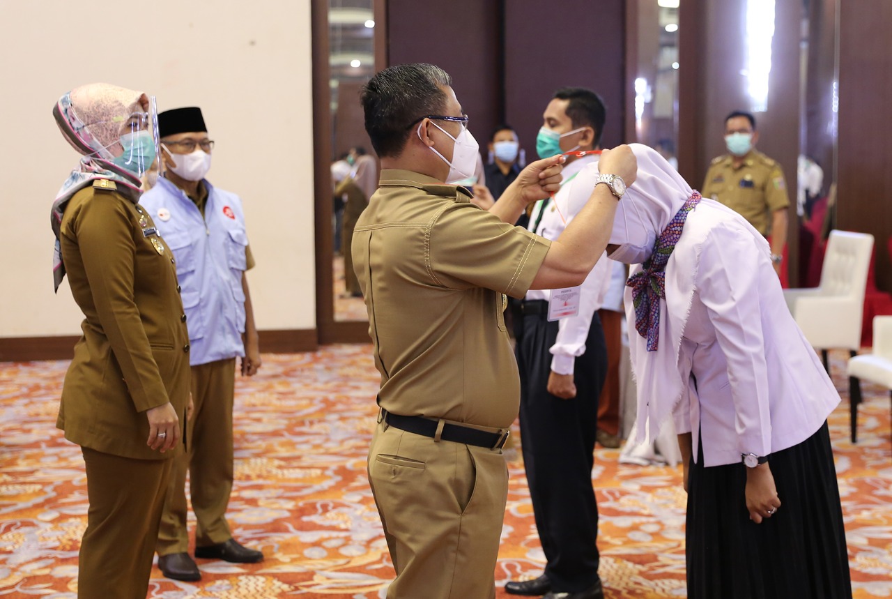 Wagub Chusnunia Buka Bimtek Penyuluh Antikorupsi bagi Guru SMA dan SMK se-Provinsi Lampung