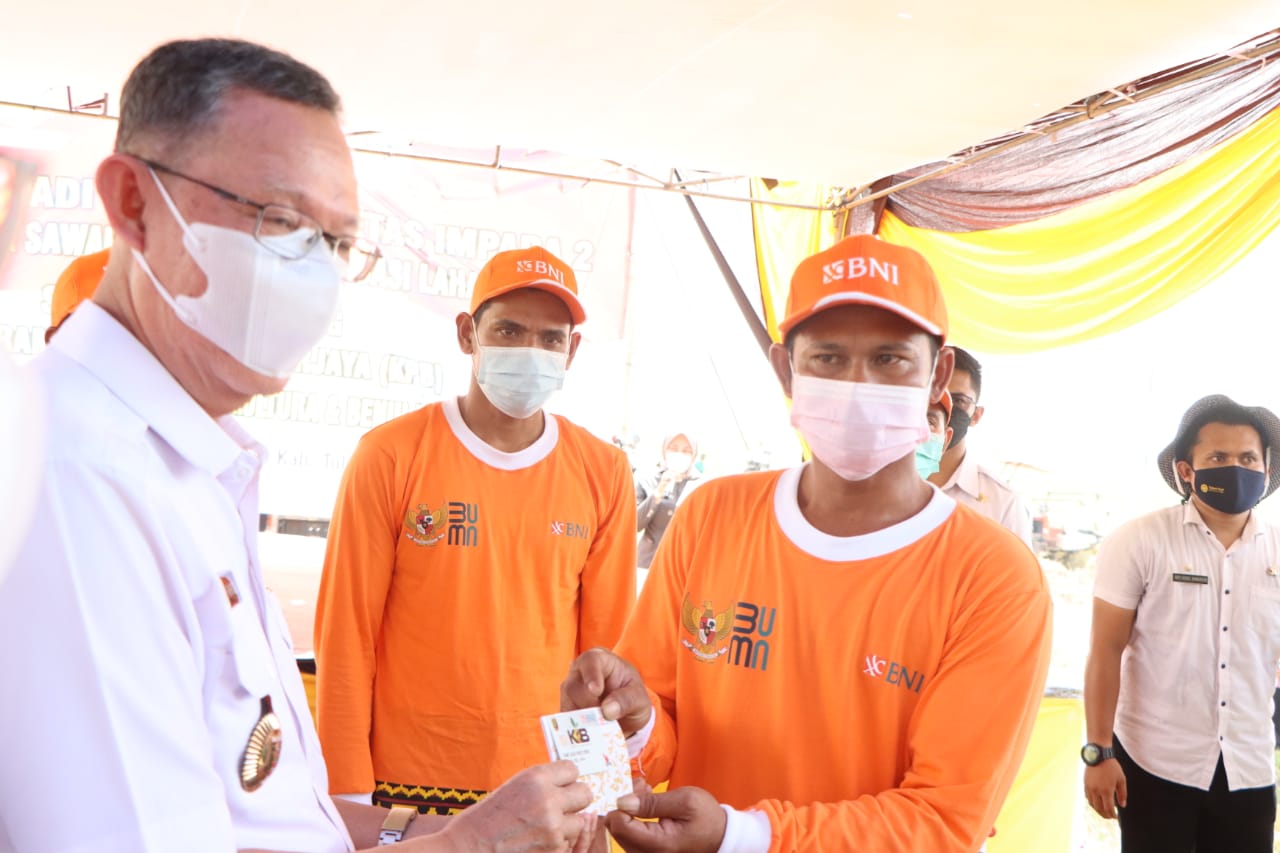 Pemerintah Provinsi Lampung Launching Kartu Petani Berjaya di Kabupaten Tulang Bawang