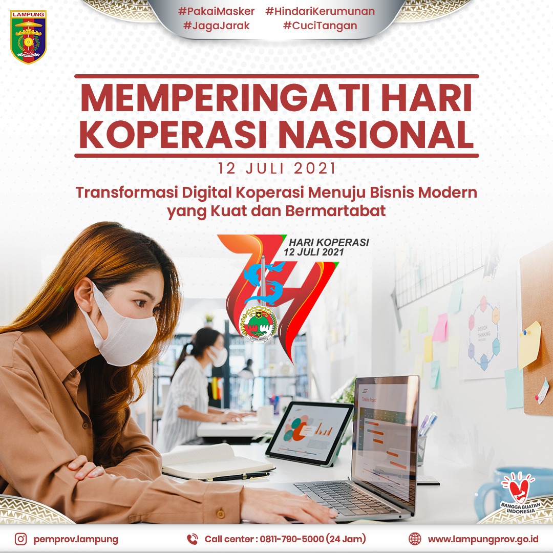 Memperingati Hari Koperasi Nasional ke-74