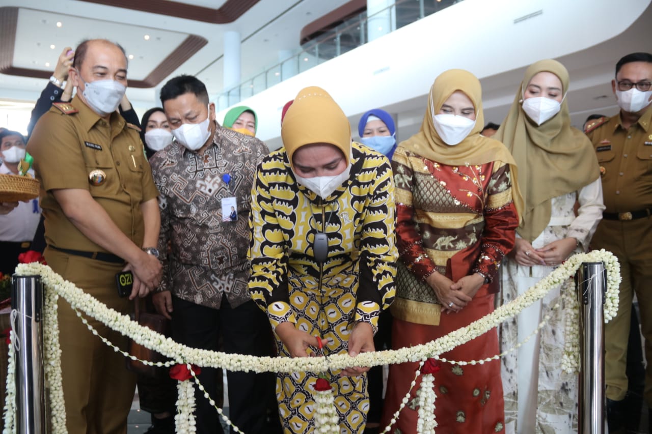 Riana Sari Resmikan Galeri Dekranasda di Dermaga Eksekutif Bakauheni