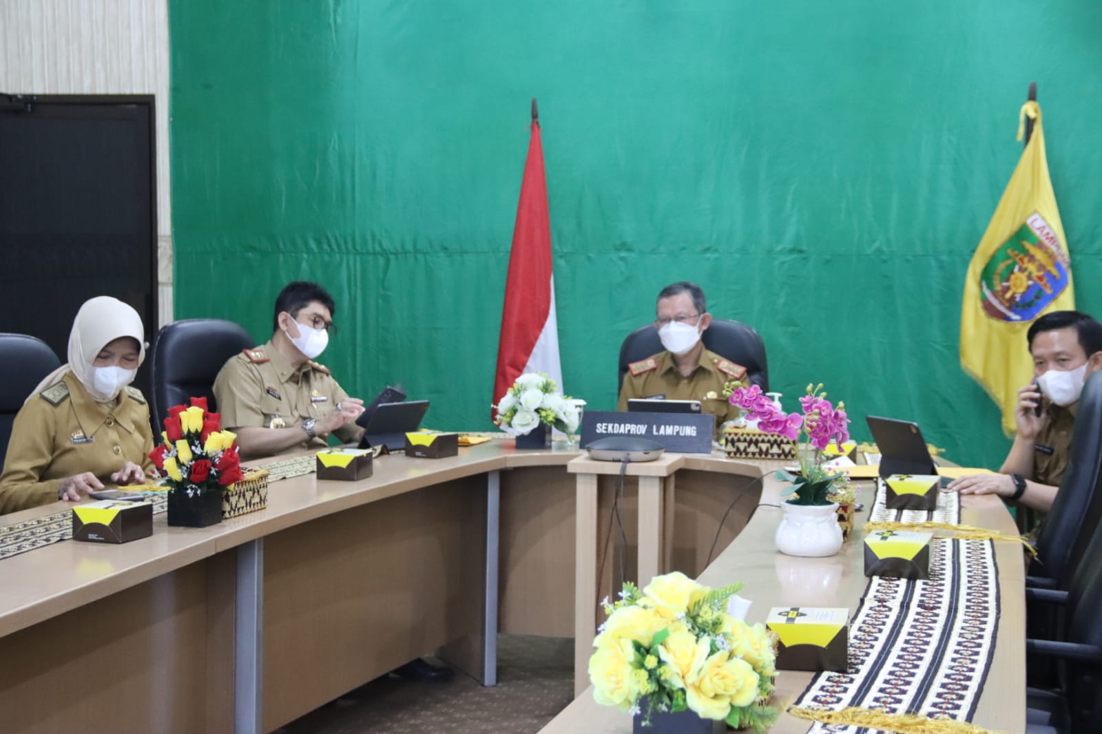 Sekdaprov Fahrizal Rapat dengan Mendagri Tito soal Penyerapan APBD 2021 dan Strategi 2022-2025