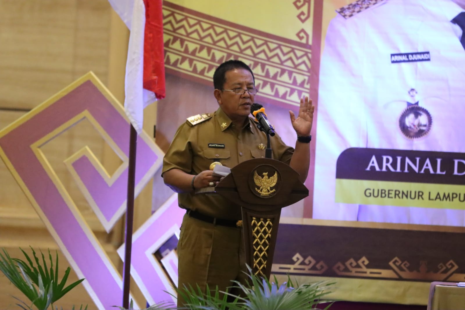 Gubernur Arinal Djunaidi Buka Workshop Pengembangan Kompetensi Pimpinan Tinggi Pemprov Lampung 2021