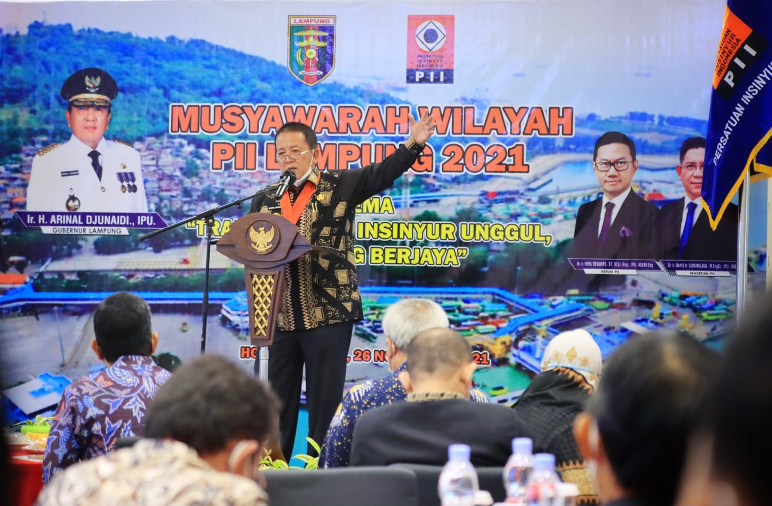 Pembukaan Muswil PII Lampung, Gubernur Arinal Beberkan Rencana Program Pembangunan Strategis