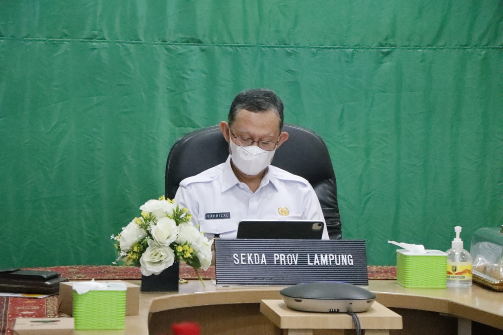 Pemprov Lampung Ikuti Sosialisasi Nasional Kompetisi Inovasi Pelayanan Publik (KIPP) Lingkup Pemerintah Daerah Tahun 2022