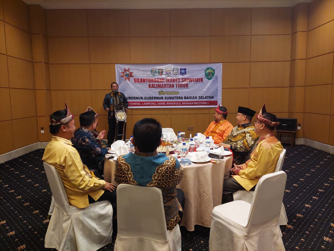Gubernur Arinal Silaturahmi dengan Ikabes Sriwijaya di Kalimantan Timur