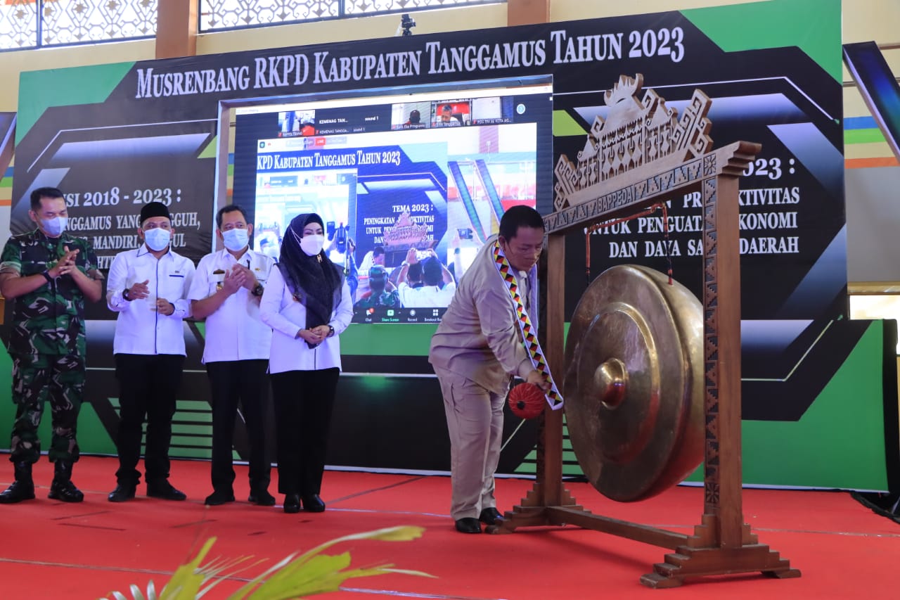 Buka Musrenbang Kabupaten Tanggamus, Gubernur Arinal Djunaidi Harapkan Sinergi Antara Pemerintah Provinsi, Kabupaten, Kecamatan Hingga Pekon