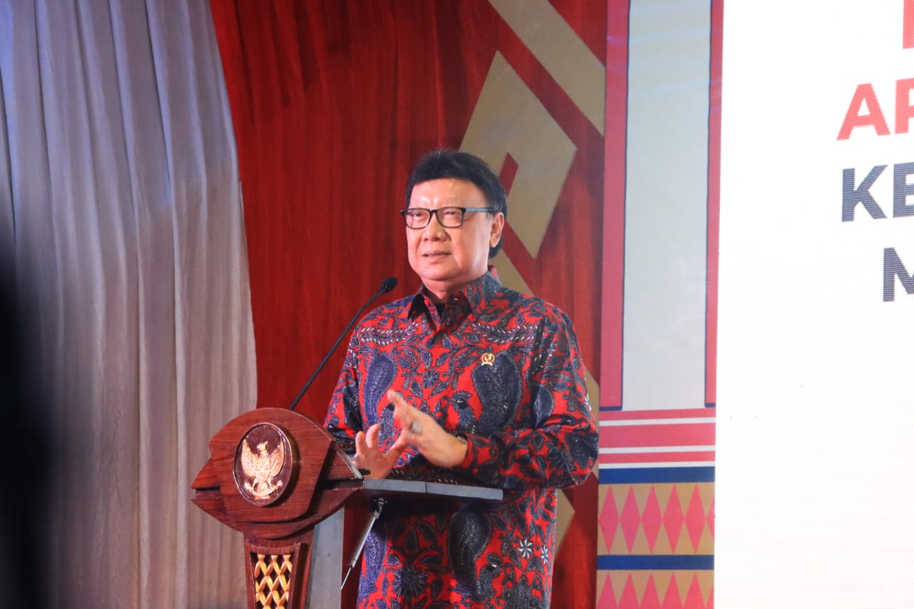 MenPANRB  Buka  Anniversary Sekaligus Pameran UMKM APEKSI  Expo-22 di Bandar Lampung