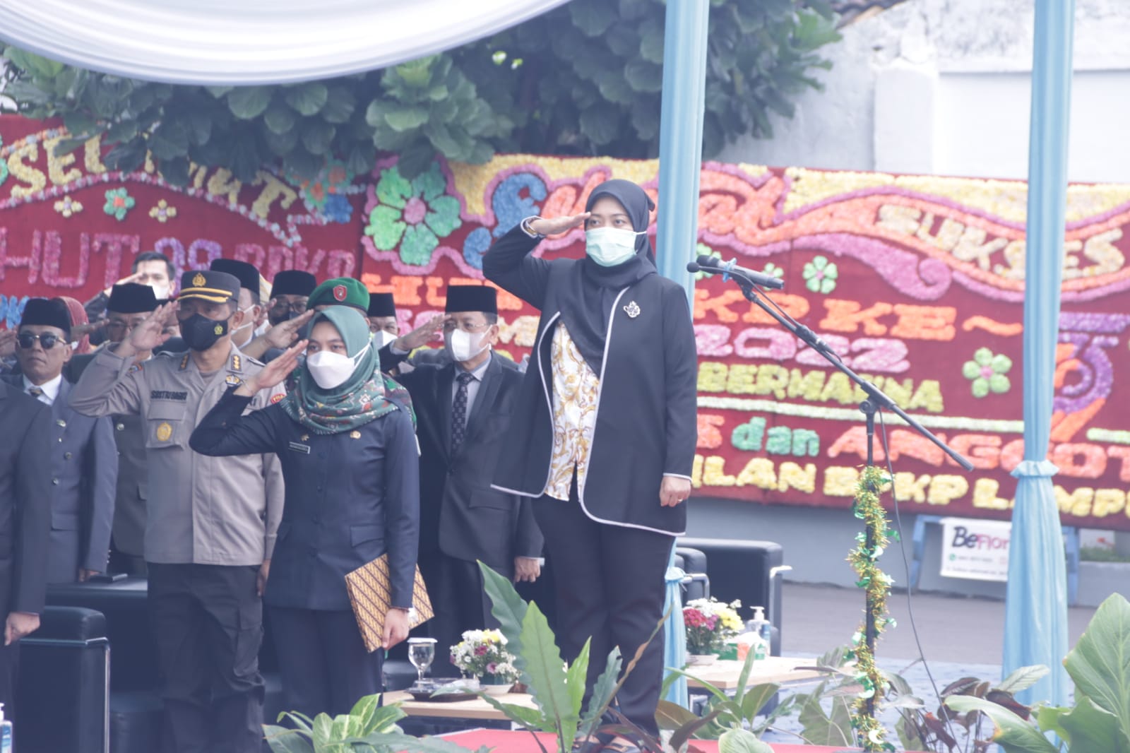 Wagub Chusnunia Menjadi Inspektur Upacara HUT BPKP ke-39