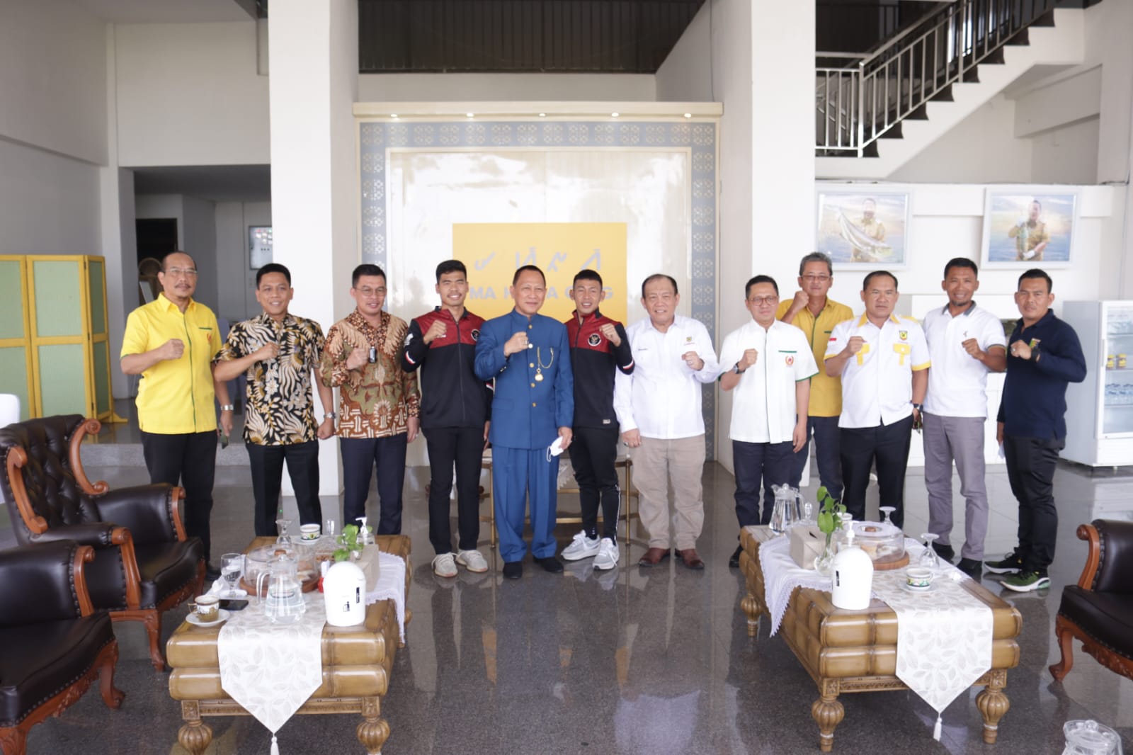 Pemprov Lampung Terima Kunjungan Dua Atlet Berprestasi  Harumkan Lampung, Sumbangkan Medali Bagi Indonesia