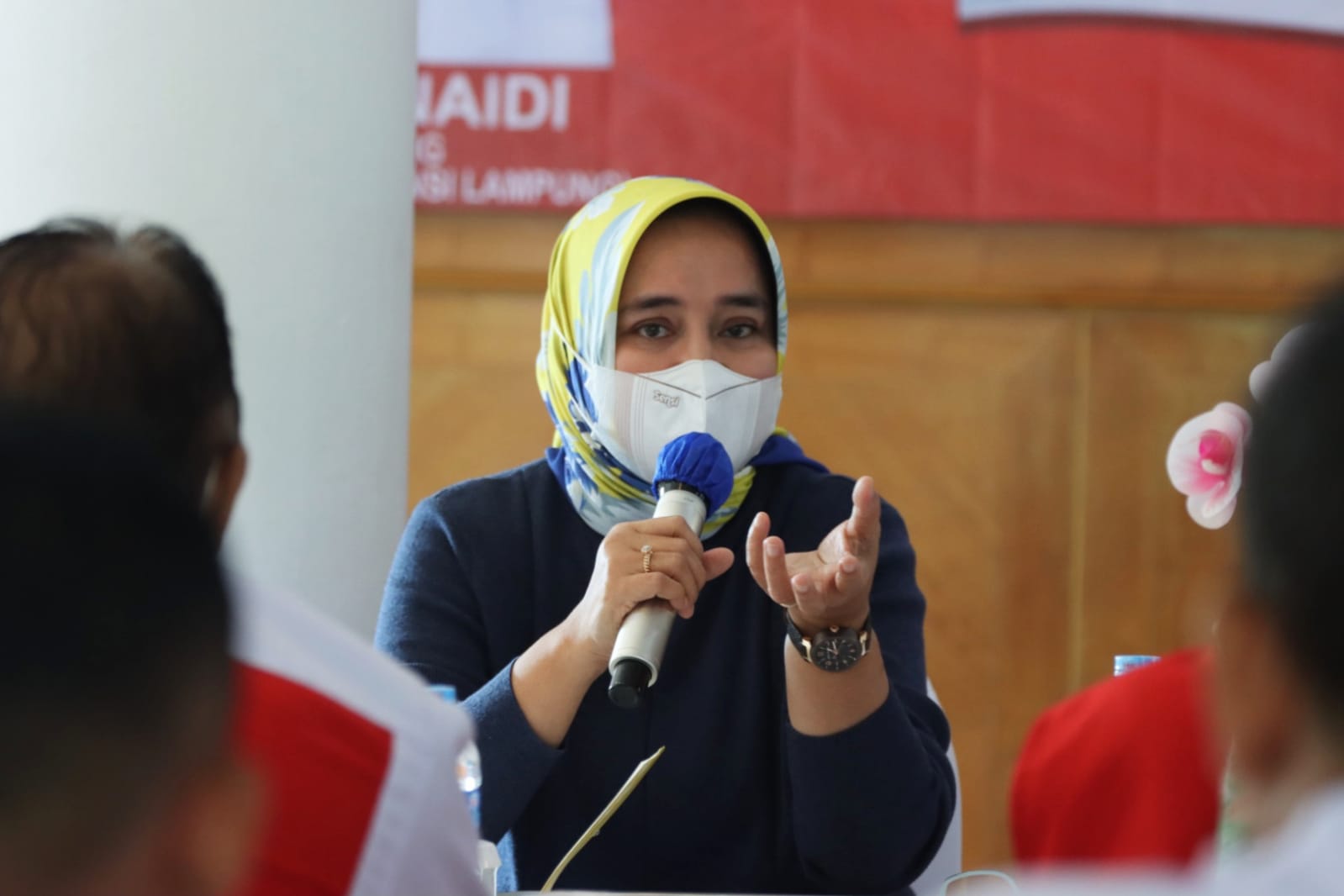 Ketua PMI Provinsi Lampung, Riana Sari Arinal, Minta Kabupaten/kota Sosialisasikan Donor Darah