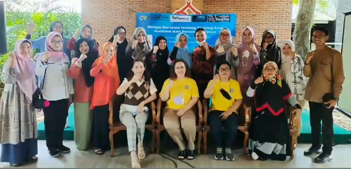 Workshop  Skrining Awal Autisme, Ketua PKDL Harapkan Penderita Autisme di Lampung Mendapatkan Penanganan Yang Baik