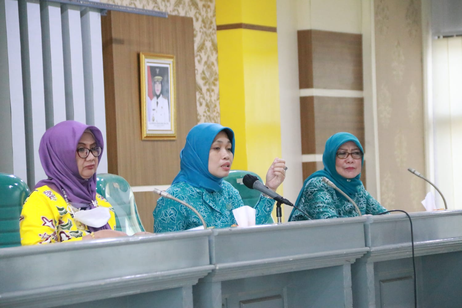 Sekretaris TP PKK Provinsi  Lampung Pimpin Rapat Bahas Persiapan Kunjungan Kerja Penanganan dan Pencegahan Stunting