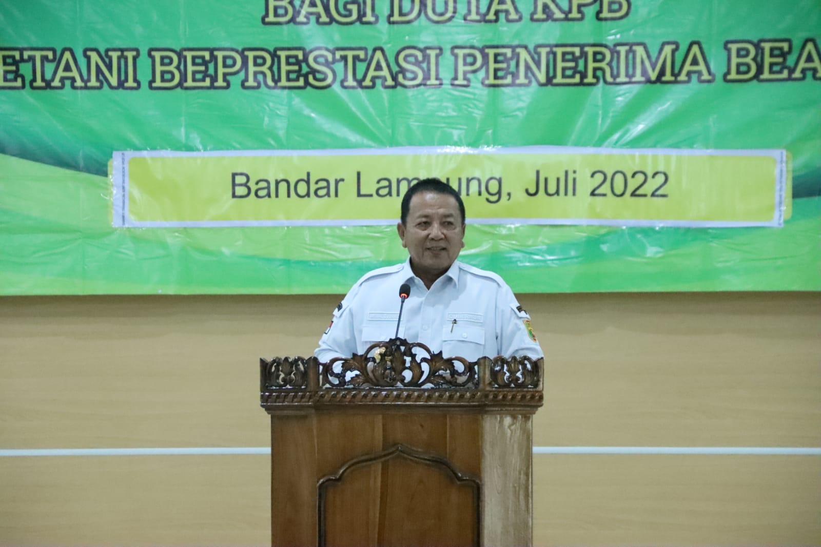 Gubernur Arinal Djunaidi Membuka  Kegiatan Sosialisasi dan Bimtek e-KPB, Ajak Mahasiswa Membangun Desa melalui Berbagai Program Pemerintah