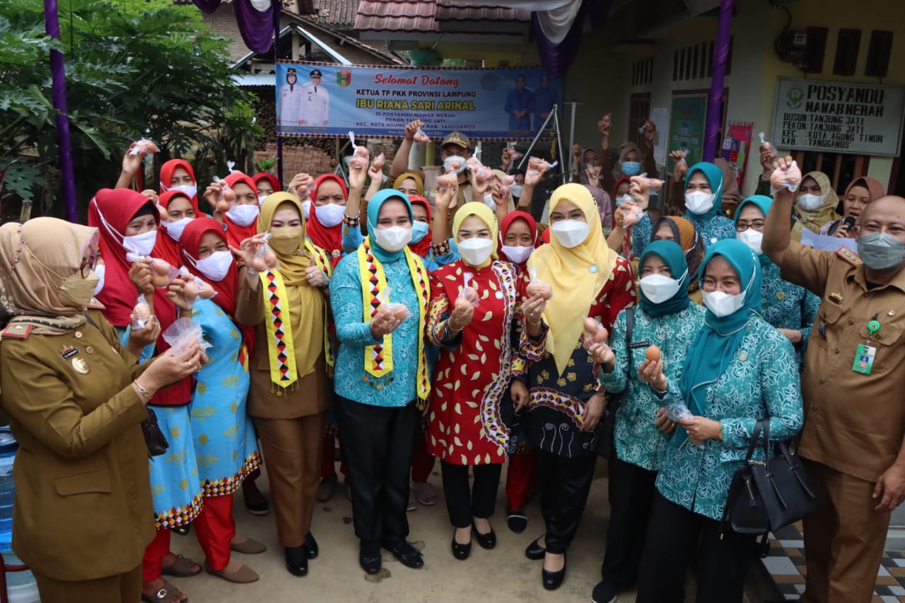 Kunjungan Kerja Ke Kabupaten Tanggamus, Riana Sari Tekankan  Pentingnya Asupan Makanan  Bergizi dan Pendidikan Anak Sejak Dini
