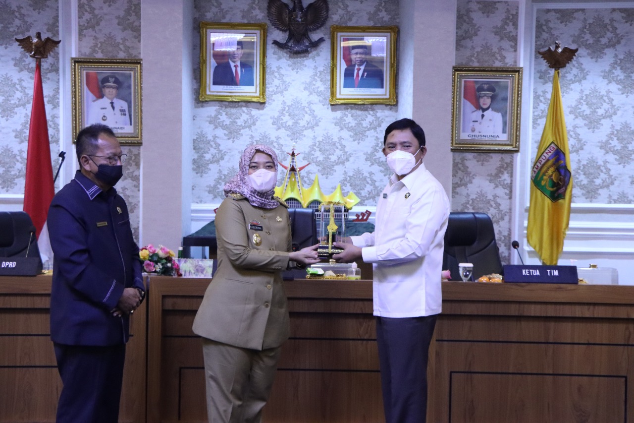 Terima Kunjungan  PKDN Peserta Didik Sespimti Polri Dikreg  ke-31 Tahun Ajaran 2022, Wagub Chusnunia  Sampaikan Kinerja Ekonomi Daerah Provinsi Lampung