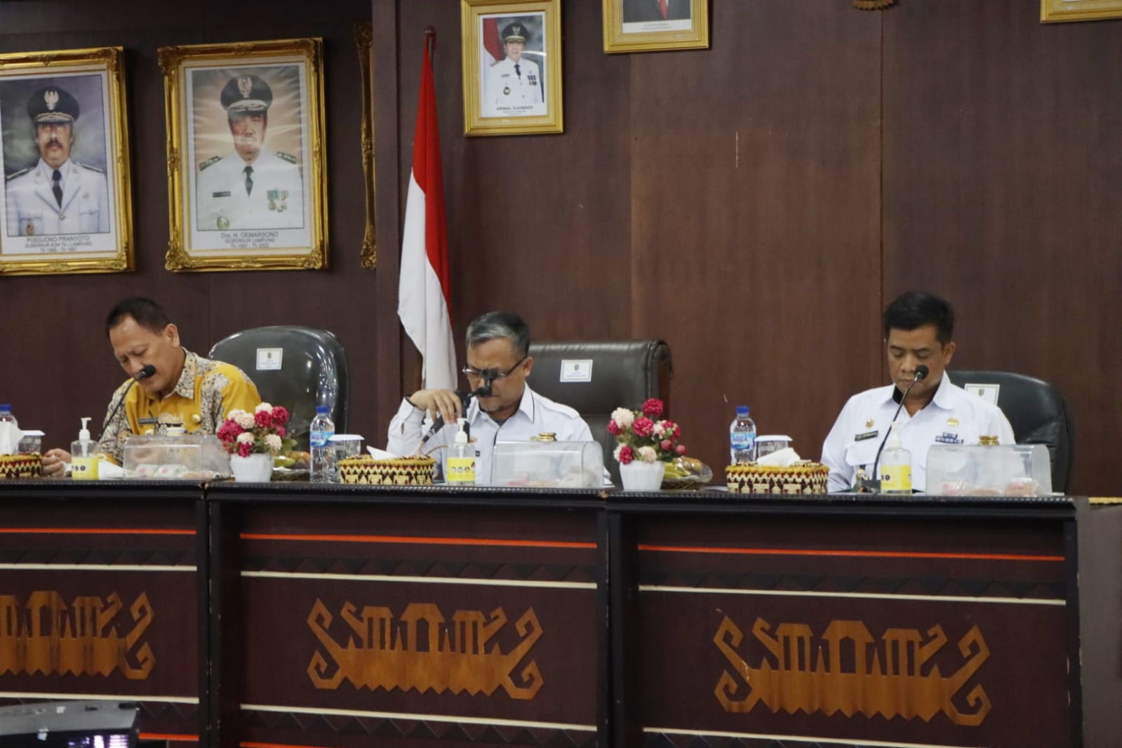 Pemprov Lampung Bahas Persiapan Peringatan HUT ke-77  Republik Indonesia