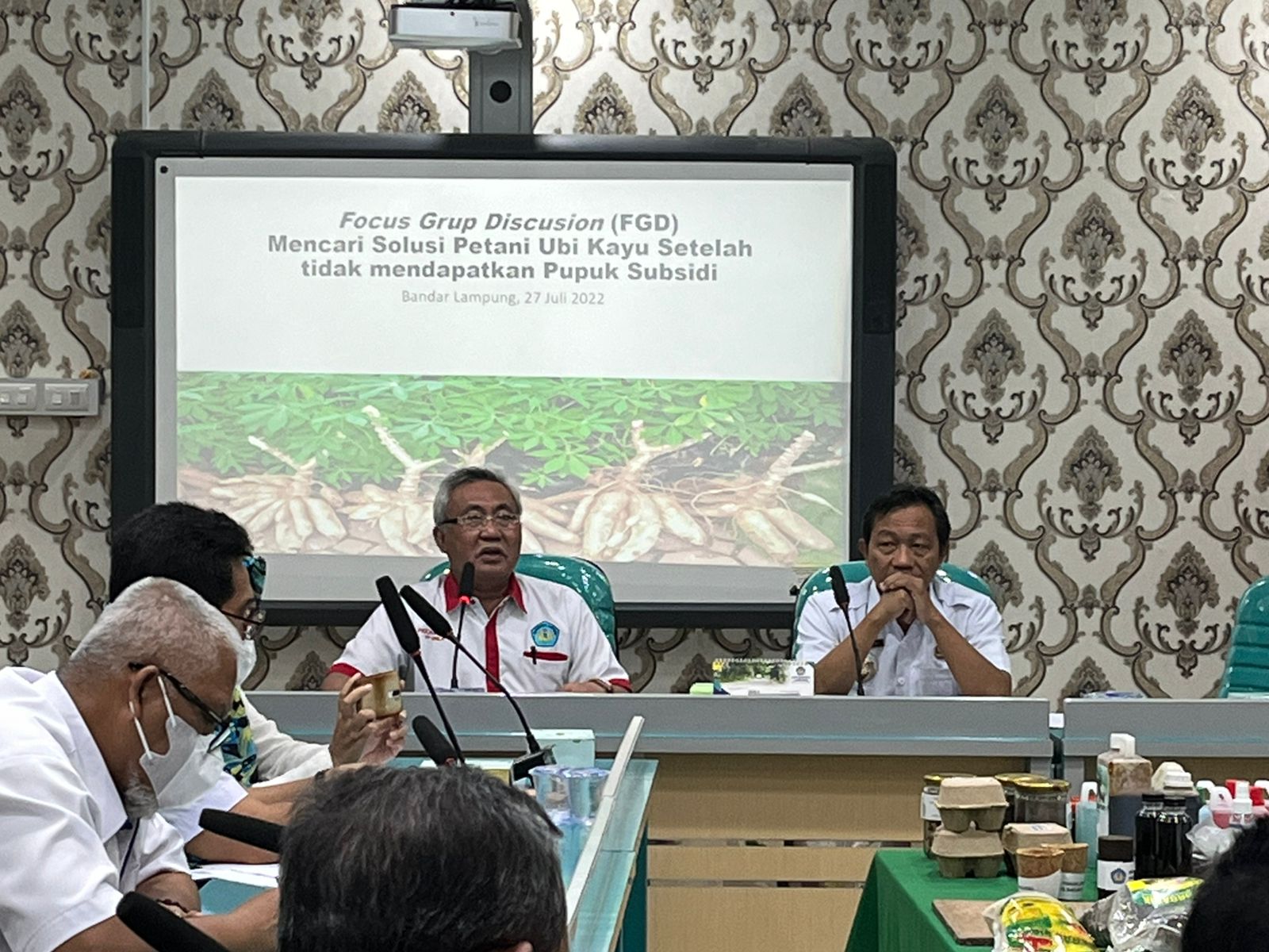 Pemprov Lampung Melakukan Sosialisasi Kebijakan Mengenai Tata Kelola Alokasi dan HET Pupuk Bersubsidi Sektor Pertanian