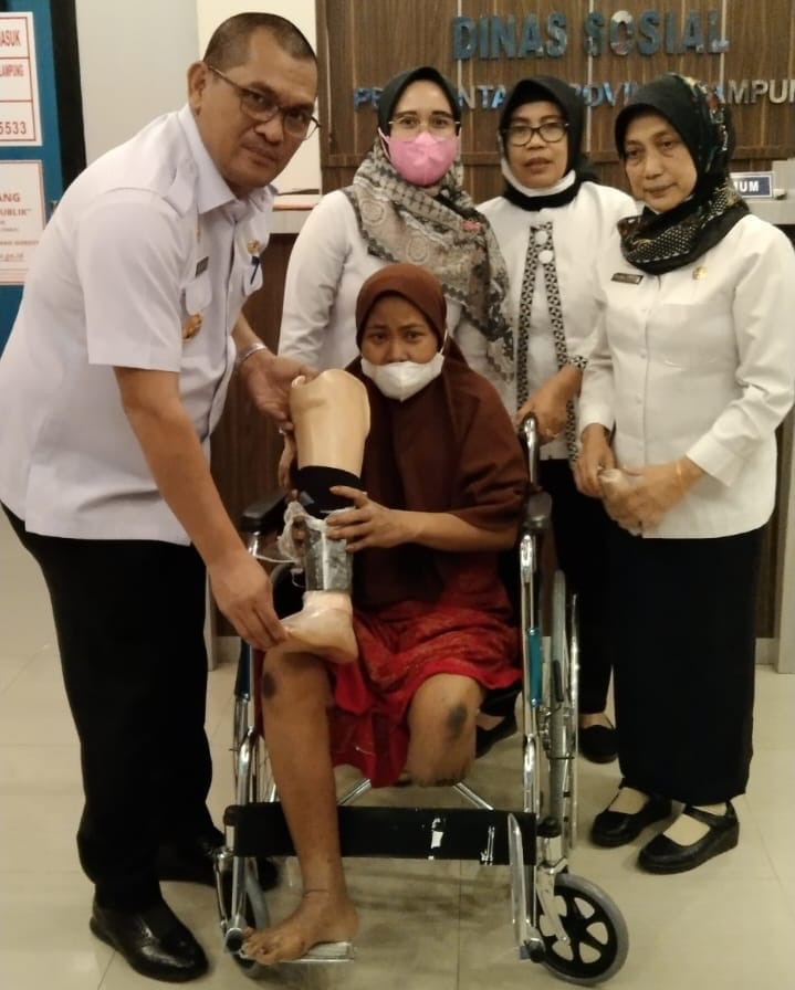 Pemerintah Provinsi Lampung Melalui Dinas Sosial Berkomitmen Penuh Berikan Pelayanan dan Pemenuhan Hak-hak Penyandang Disabilitas