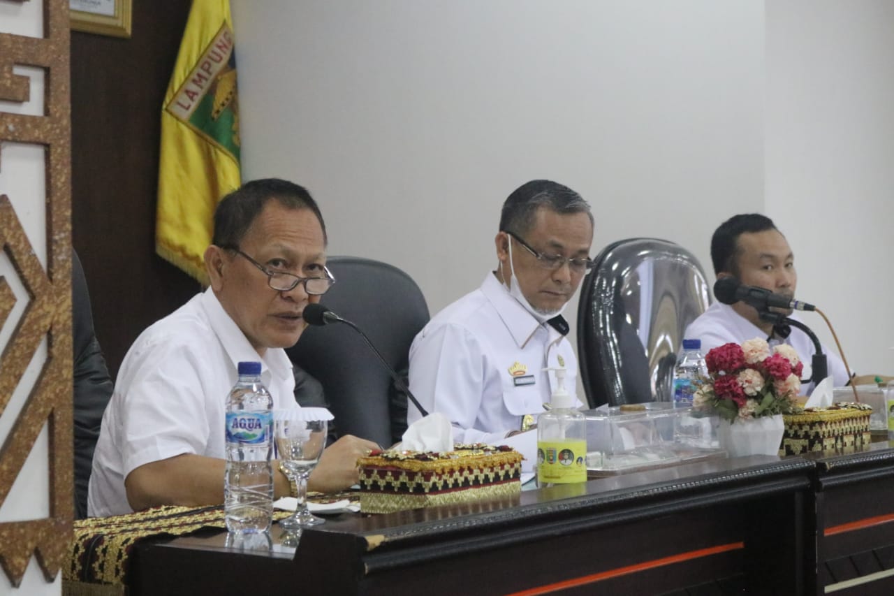 Pemprov Lampung Gelar Rapat Pemantapan HUT RI Ke-77