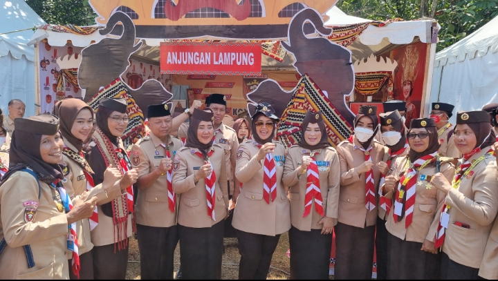 Wakil Gubernur Lampung Hadiri Upacara Pembukaan Jambore Nasional ke-XI Tahun 2022