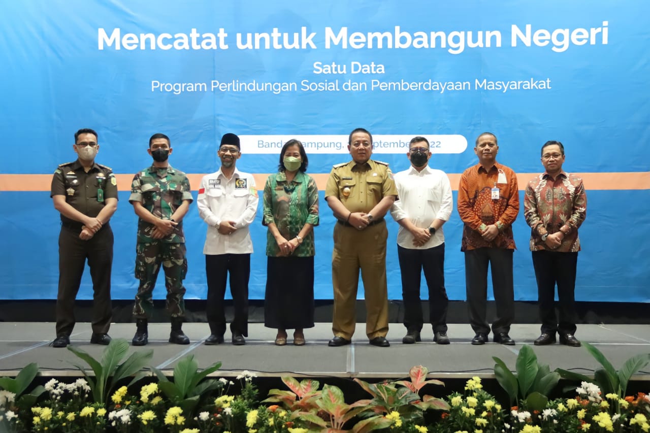 Buka Sosialisasi Pendataan Awal  Regsosek 2022, Gubernur Minta Stakeholder Kawal Pelaksanaan Pendataan Registrasi Sosial Ekonomi di Provinsi Lampung