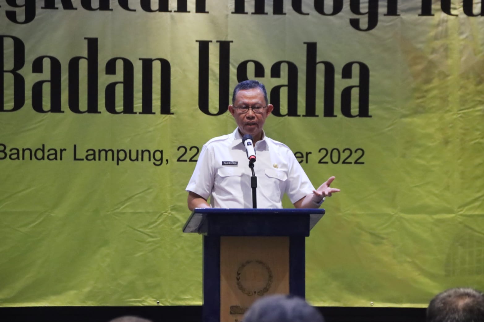 Pemprov Lampung Bersama KPK RI Gelar  Workshop Peningkatan Integritas Badan Usaha di Provinsi Lampung
