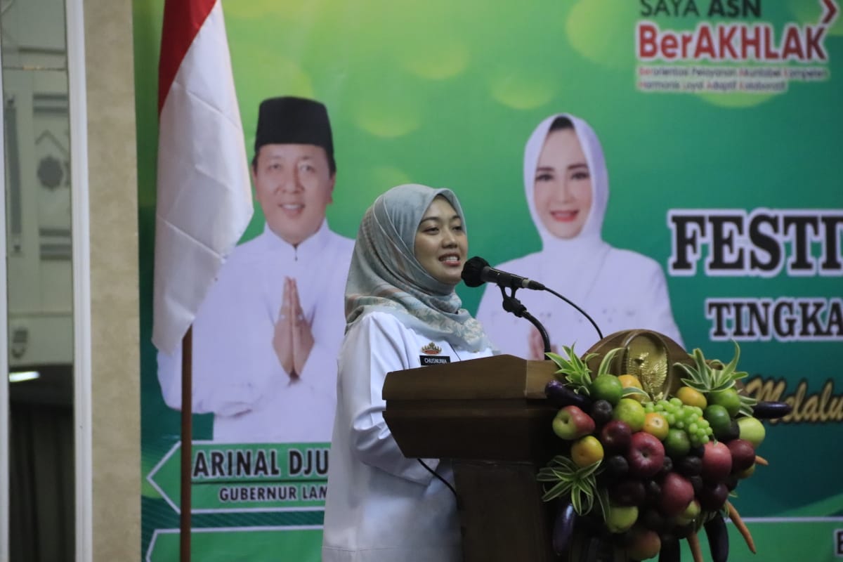 Wakil Gubernur Lampung, Membuka Rakerwil  DPW LASQI Provinsi Lampung Tahun 2022 dan Festival Seni dan Qasidah Tingkat Provinsi Lampung Tahun 2022
