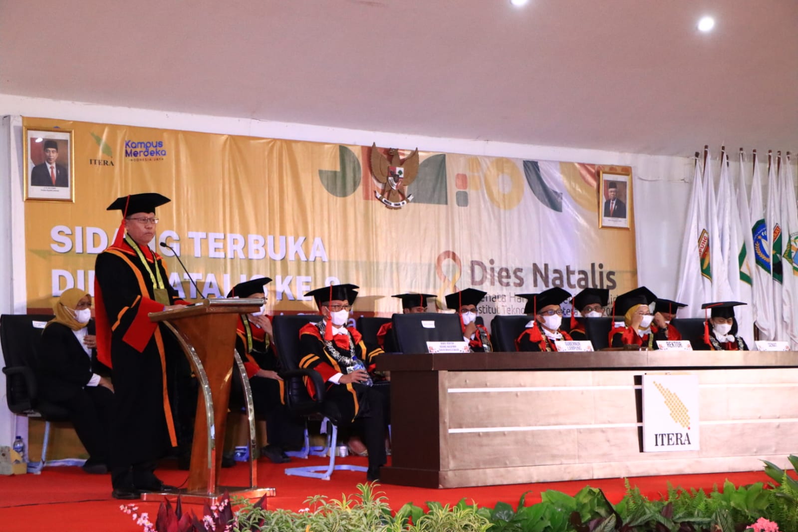 Dies Natalis ke-8 Itera, Gubernur Lampung Harapkan Itera Menjadi Penggerak dan Pelopor Kemajuan di Sumatera