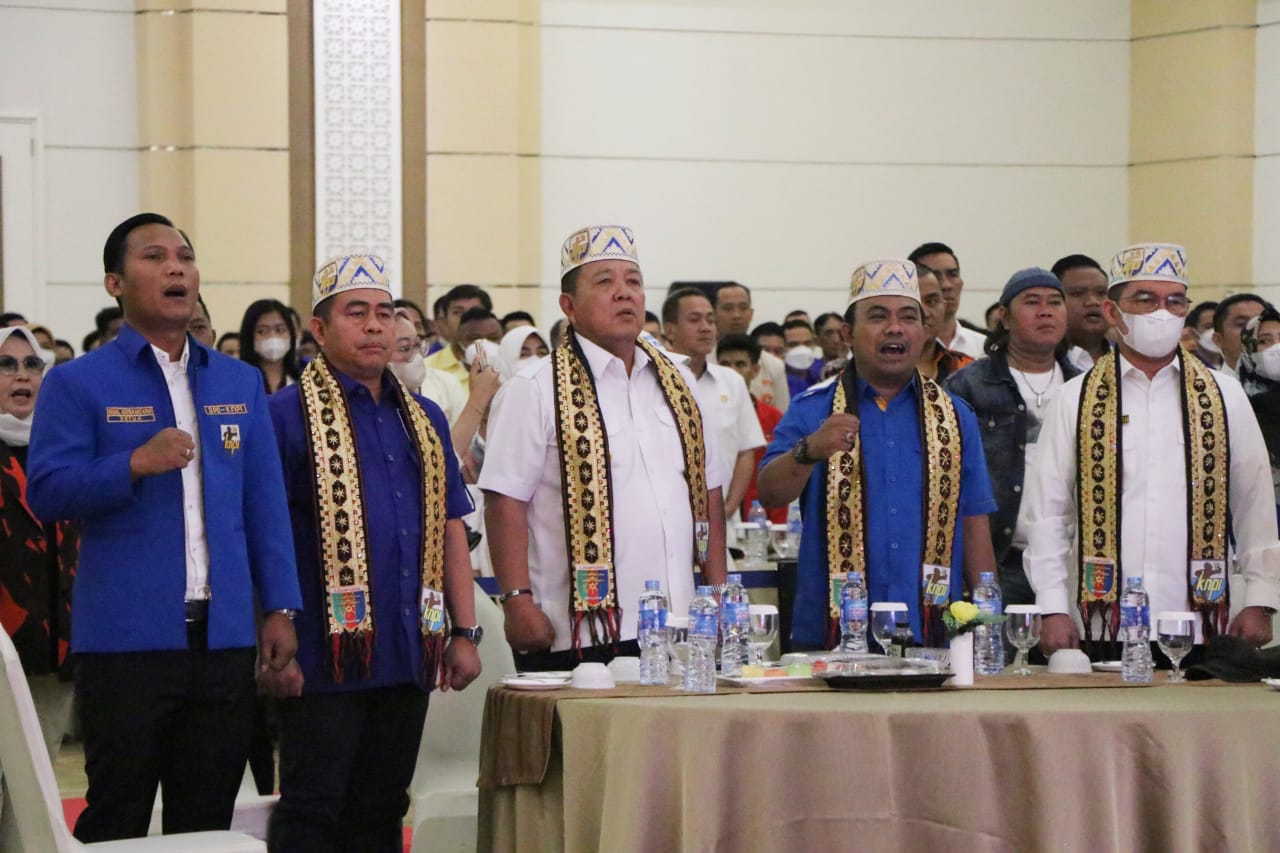 Hadiri Pelantikan dan Rapat Kerja KNPI Lampung, Gubernur  Arinal: Pemuda Harus Memiliki Talenta dan Potensi Hebat