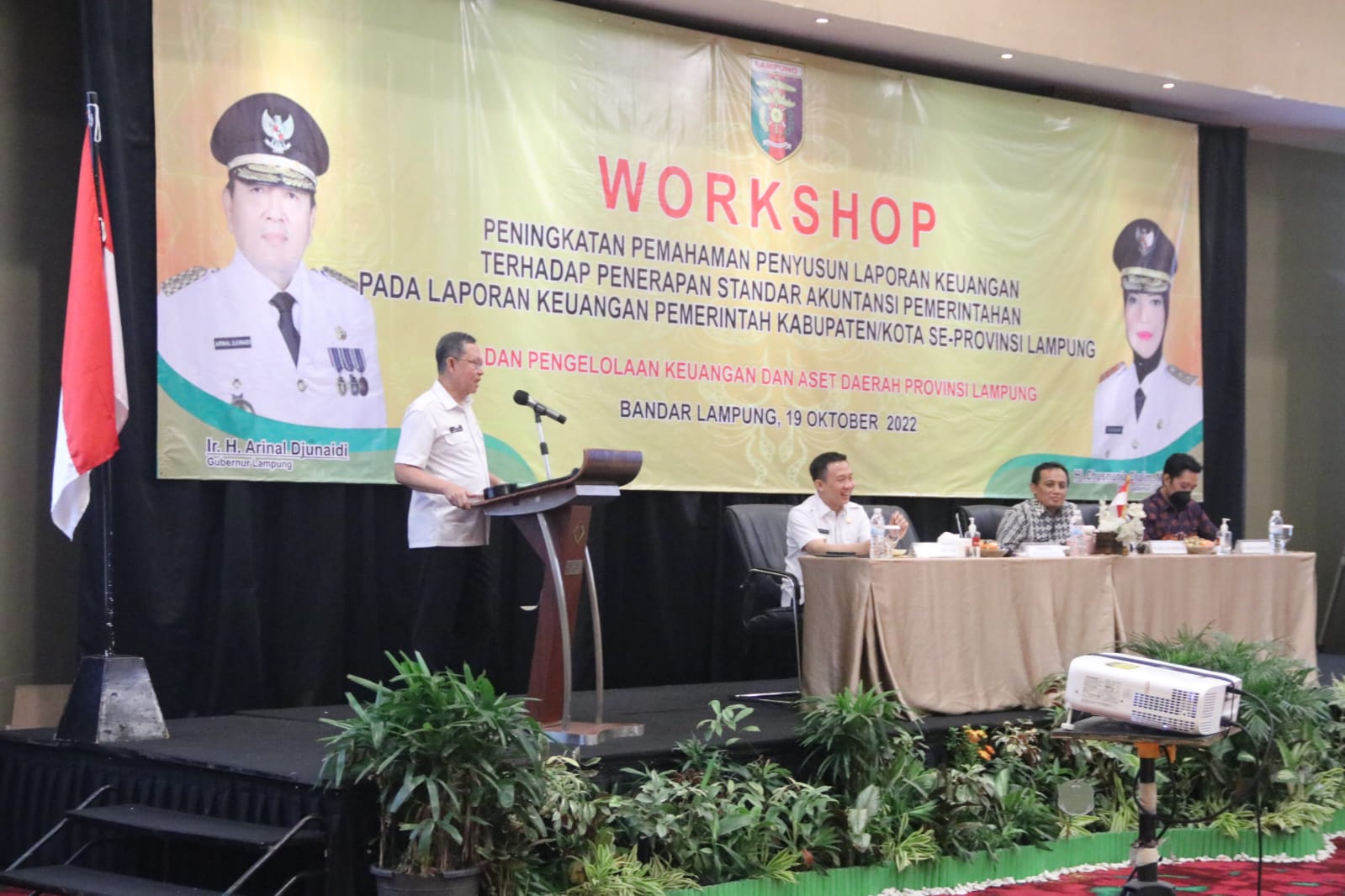 Wakili Gubernur, Sekdaprov  Buka Workshop Peningkatan Pemahaman Penyusun Laporan Keuangan