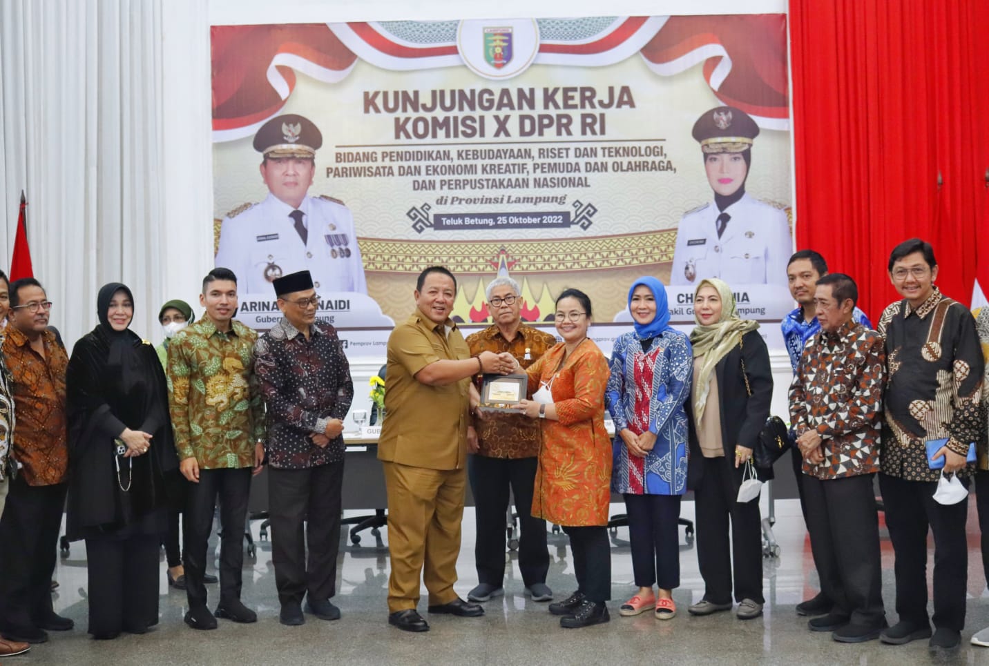 Komisi X DPR RI Melaksanakan Kunjungan Kerja Reses Masa Persidangan I Tahun Sidang 2022-2023 ke Provinsi Lampung