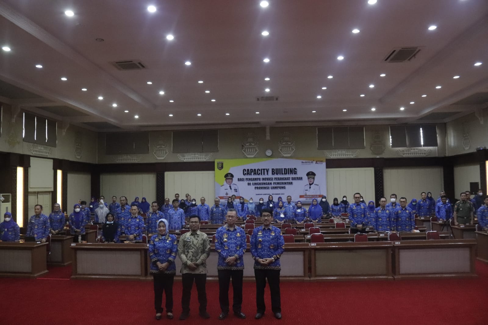Pemprov Lampung Gelar Kegiatan Peningkatan Capacity Building Bagi Pengampu Inovasi Perangkat Daerah di Lingkungan Pemerintah Provinsi Lampung