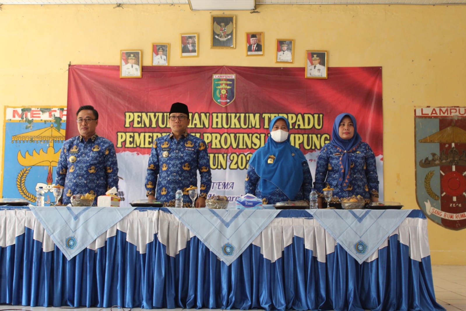 Pemprov Lampung Gelar Penyuluhan Hukum Terpadu di Kota Metro