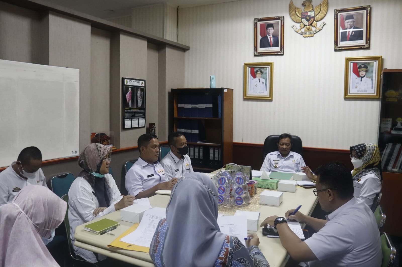 Pemprov Lampung Bahas Persiapan Penganugerahan KPB Award Tahun 2022