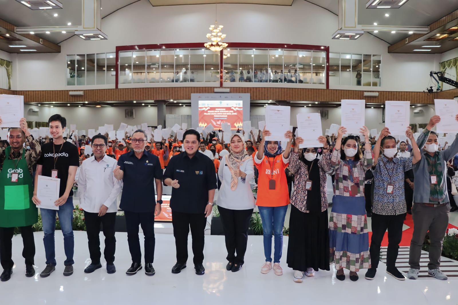 Fokus Terhadap Pembangunan Pangan Nasional Menteri BUMN RI Erick Thohir  Apresiasi Kinerja Gubernur dan Wakil Gubernur Lampung
