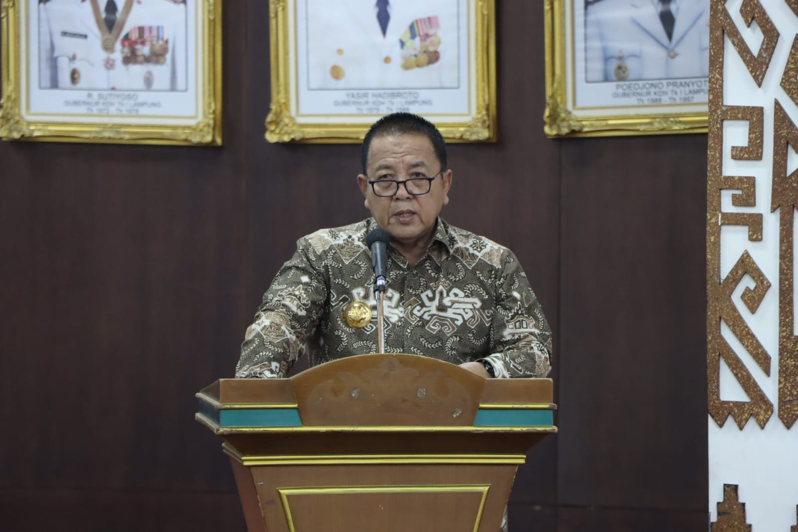 Gubernur Arinal Djunaidi Membuka Kegiatan Rapat Pleno Tim Percepatan Akses Keuangan Daerah Provinsi Lampung Semester II Tahun 2022