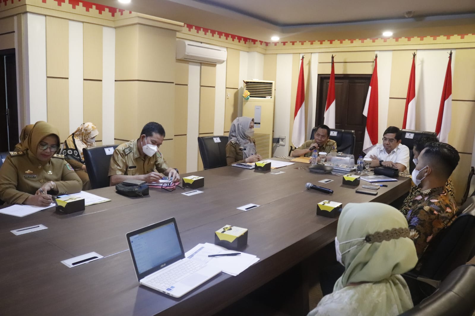 Staf Ahli Bidang Perekonomian dan Kesra Sekretariat Kabinet RI Kunjungi Pemprov Lampung