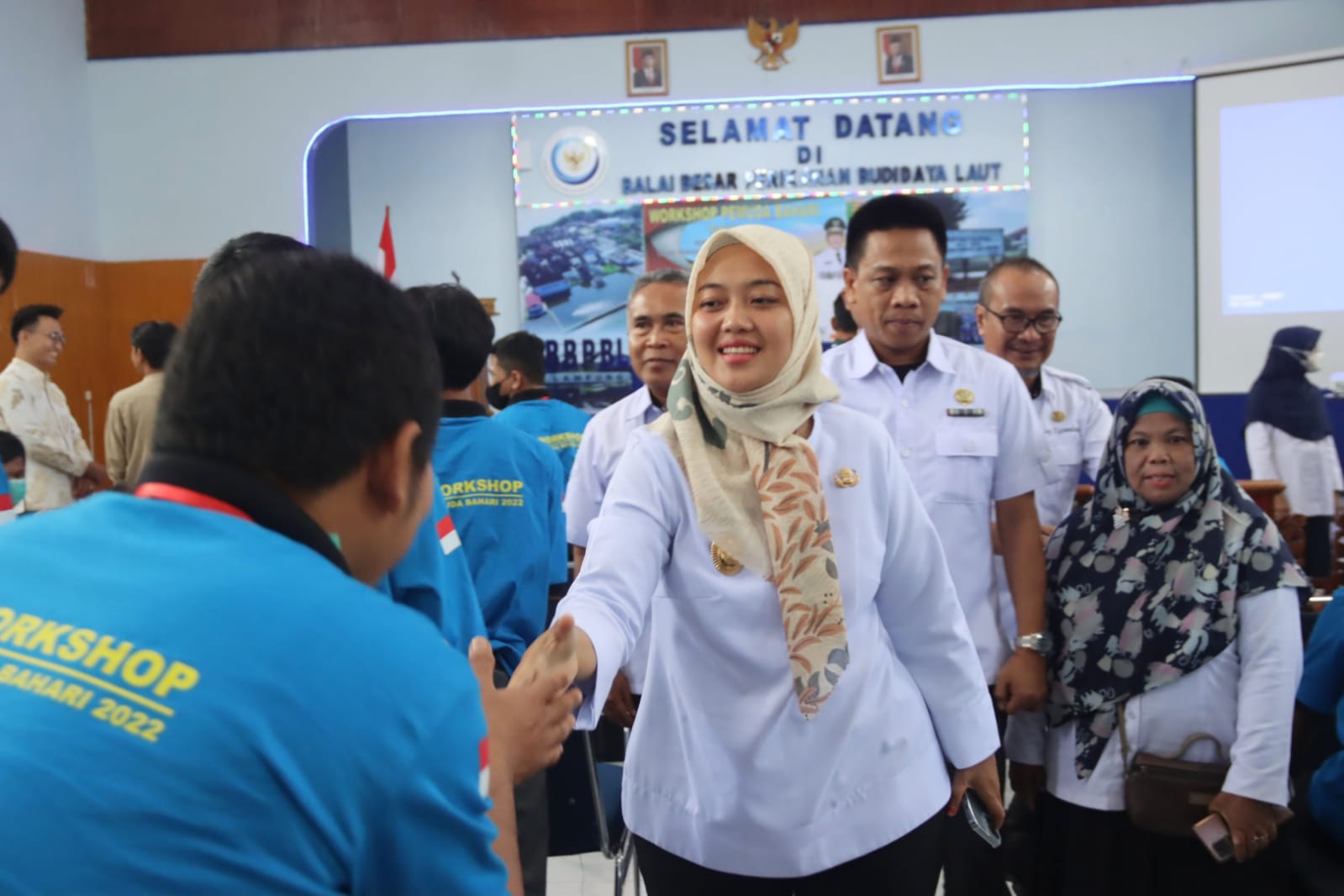 Wagub Chusnunia Buka Pelatihan Pemuda Bahari Provinsi Lampung Tahun 2022