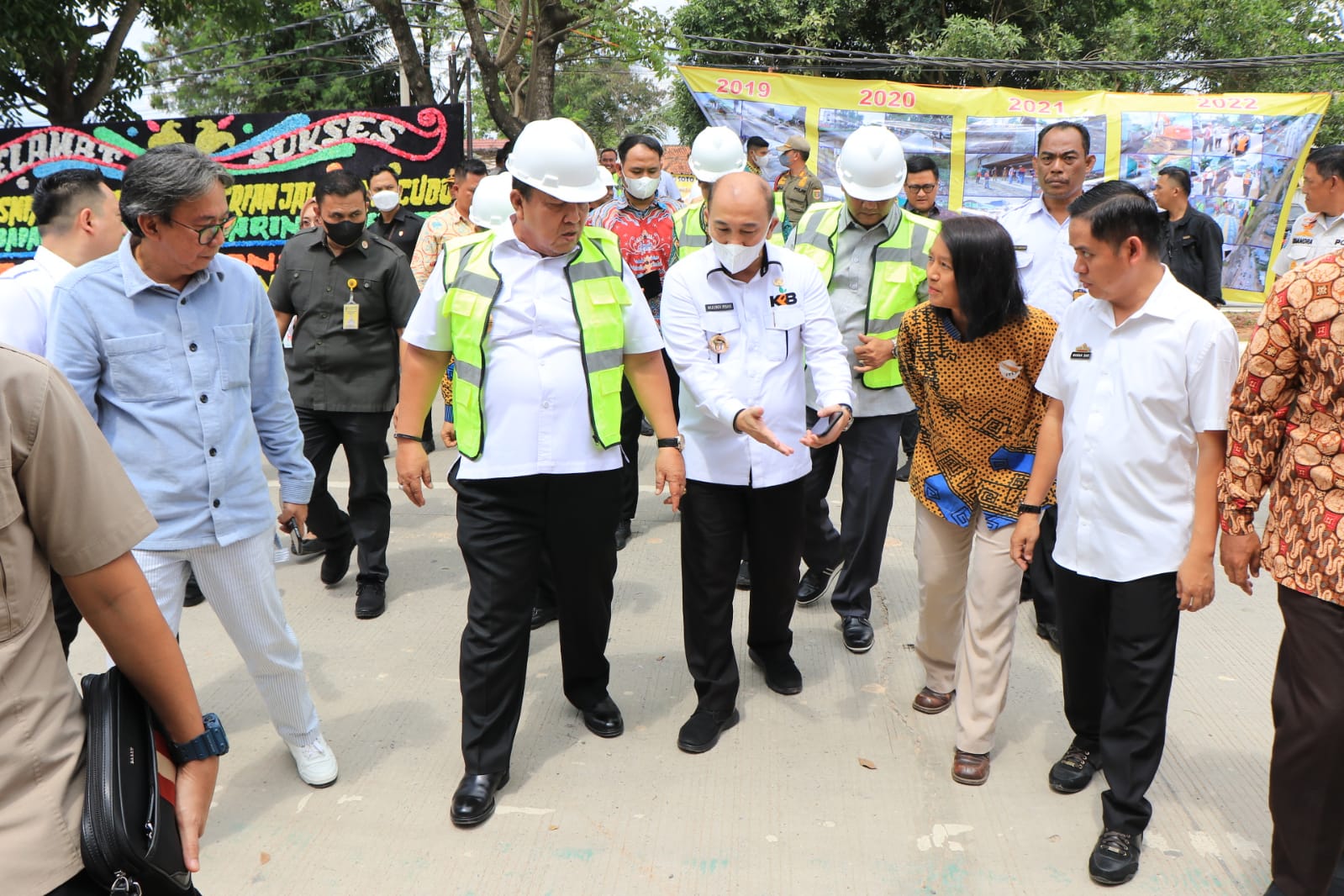 Gubernur  Arinal Djunaidi Resmikan Pembangunan Jalan dan Pedestrian  Ruas Mayjend. H.M Ryacudu