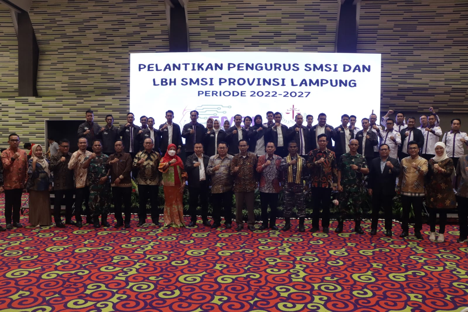 Gubernur Lampung  Ajak  Serikat Media Siber Indonesia Provinsi Lampung Bersinergi Wujudkan Lampung Berjaya