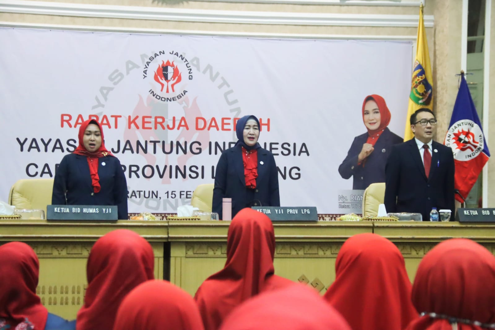 Ketua YJI Provinsi Lampung Buka Rakerda YJI Cabang Provinsi Lampung