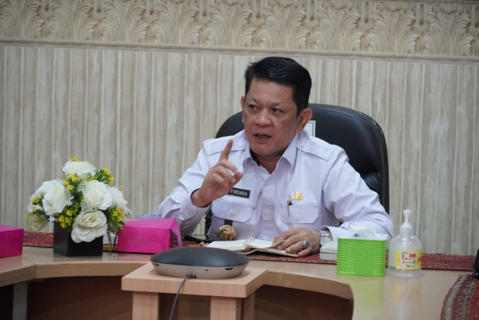Pemerintah Provinsi Lampung Ikuti Acara Launching Pemberian Penghargaan Pengendalian Pandemi Covid-19 (PPKM Award)