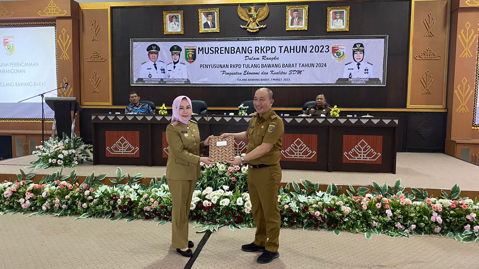 Mewakili Gubernur, Kepala Bappeda Mulyadi Irsan Buka Musrenbang RKPD Tahun 2024 Kabupaten Tulang Bawang Barat
