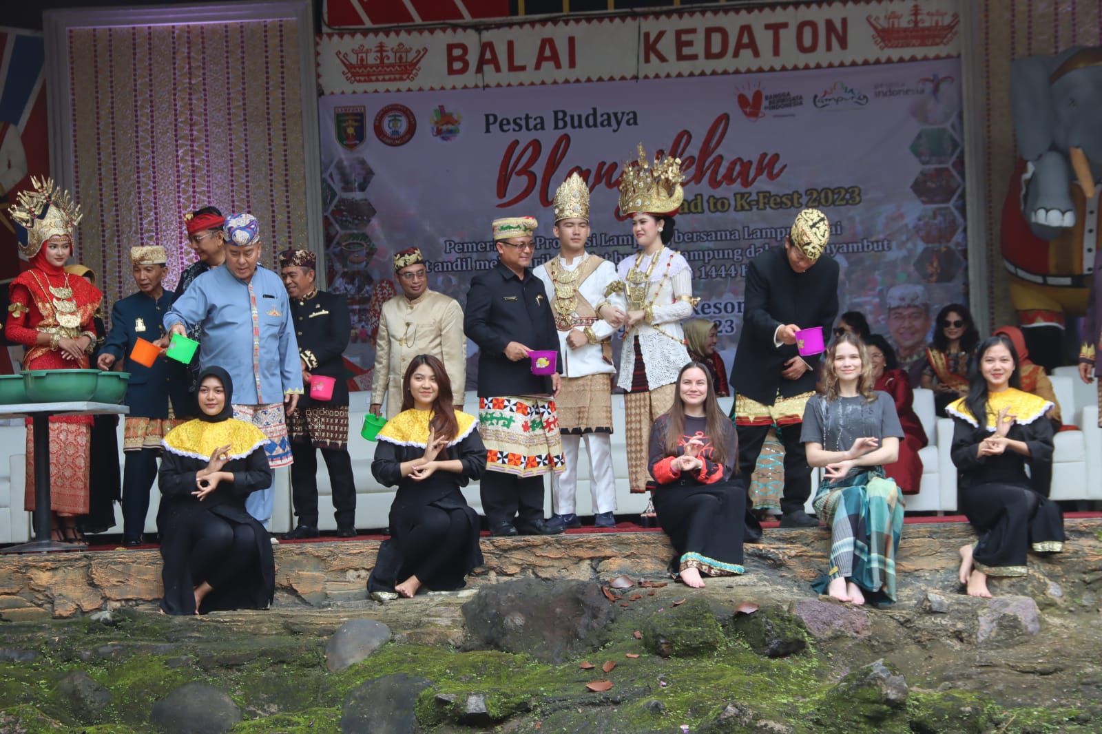 Lestarikan Adat Budaya Lampung dan Sambut Bulan suci Ramadhan,  Pemprov Lampung Bekerjasama Dengan DPP Lampung Sai Gelar Acara  Blangikhan