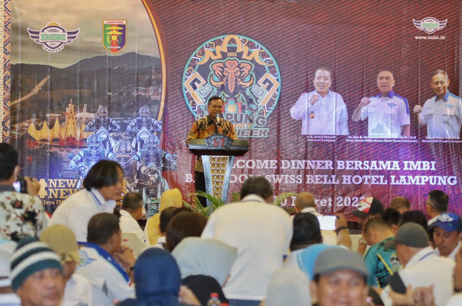 Penyelenggaraan Lampung Elephant Bike Week 2023,  Pemprov Lampung Harapkan Dampak Positif Untuk UMKM dan Pariwisata Lampung