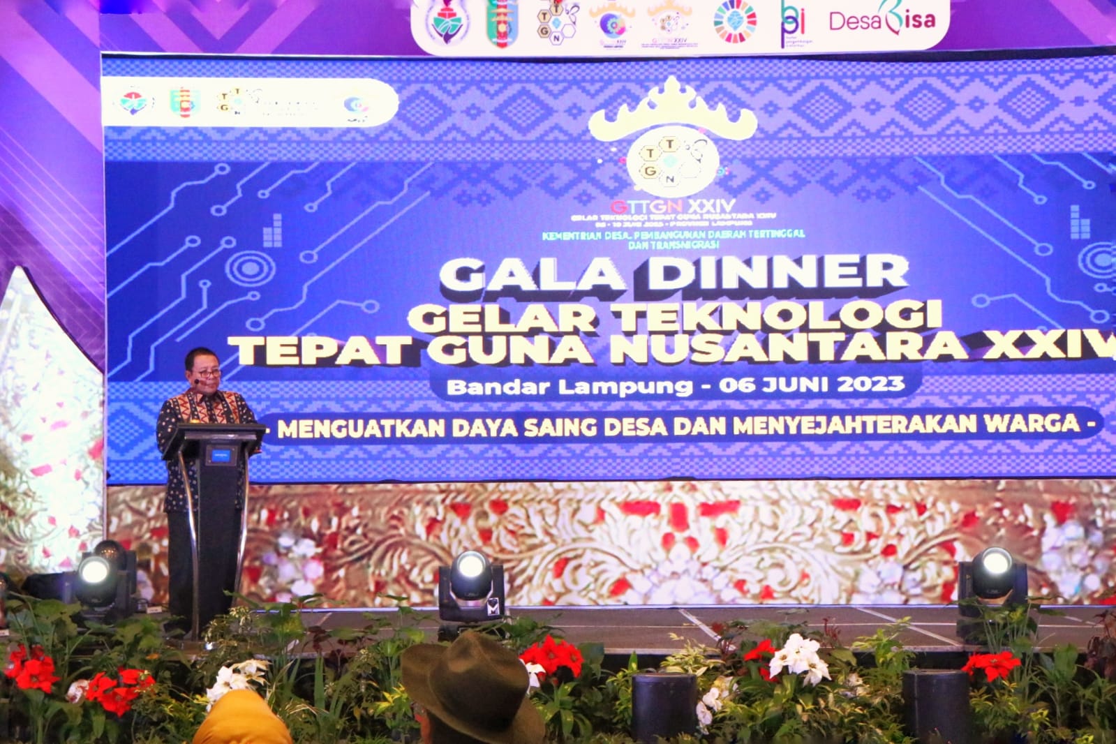 Tuan Rumah Gelar Teknologi Tepat Guna Nusantara  XXIV Tahun 2023, Gubernur Arinal Sambut Kehadiran Peserta di Provinsi Lampung