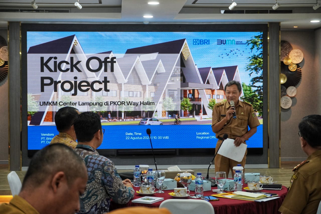 Pemerintah Provinsi Lampung Bersama Sejumlah  BUMN Segera Wujudkan Pembangunan Pusat Pasar UMKM