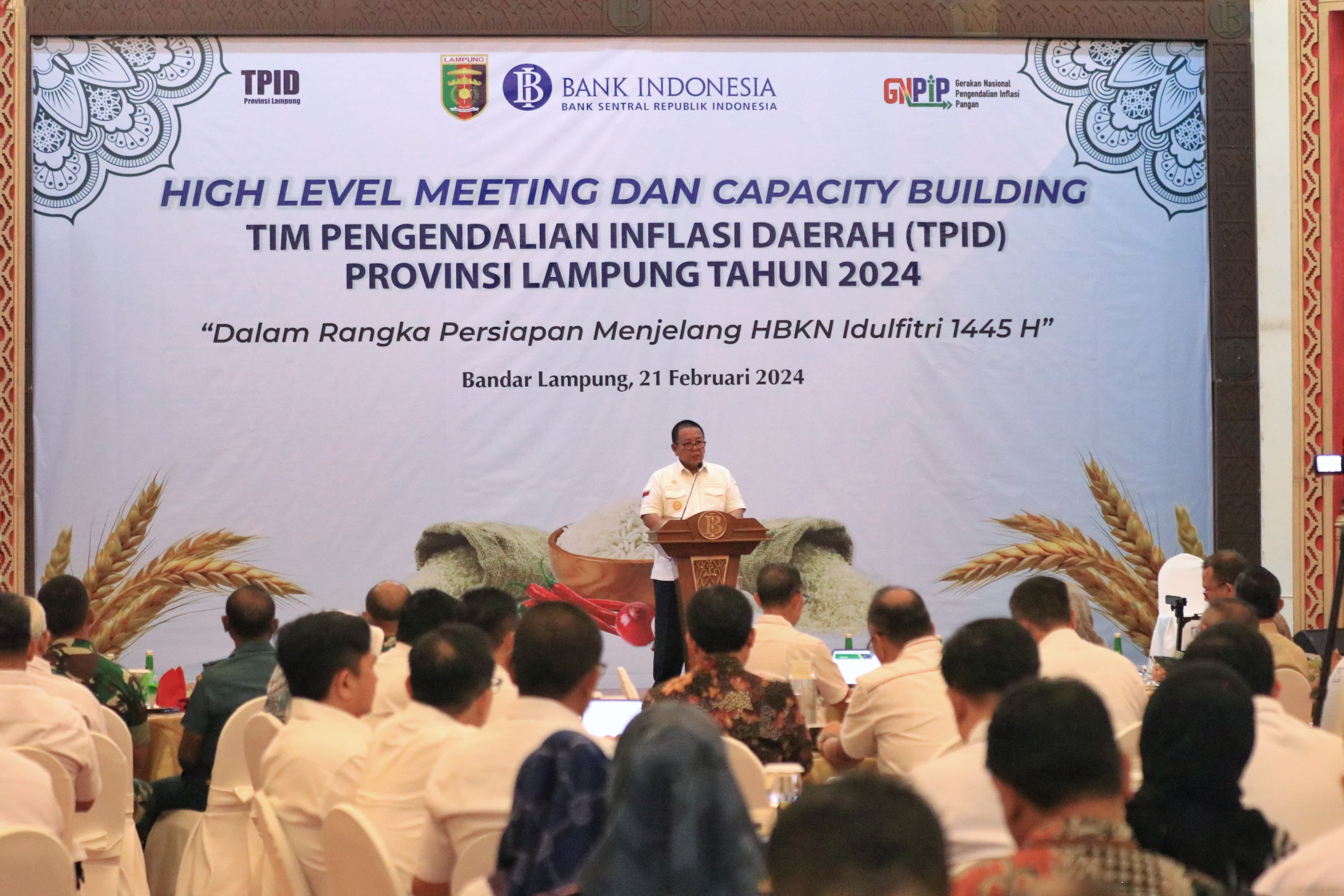 Gubernur Lampung Dorong Penguatan Sinergi TPID Jelang Idul Fitri 1445 H untuk Stabilitas Harga Bahan Pokok